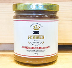 pomegranate creamed honey