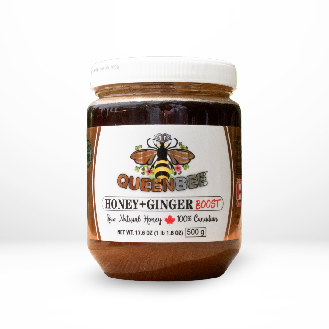 Queen Bee Honey + Ginger 500g